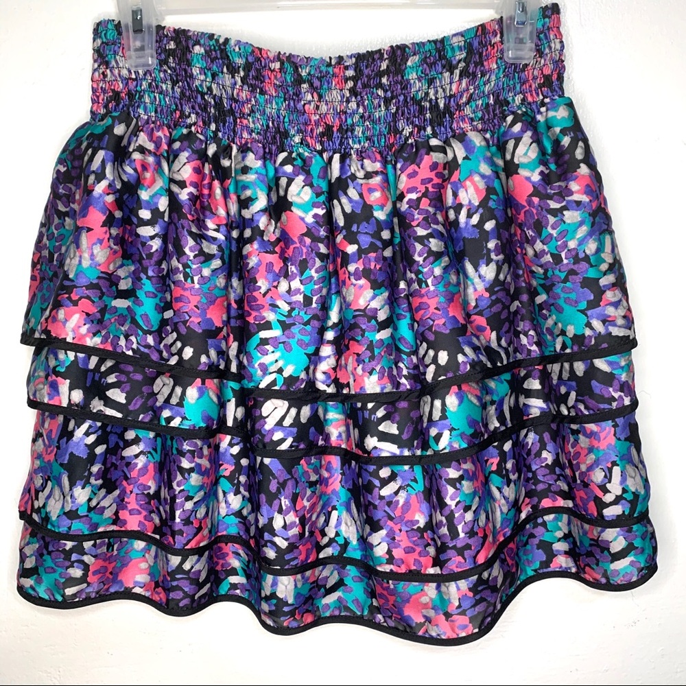 Forever 21 paint stroke skirt
